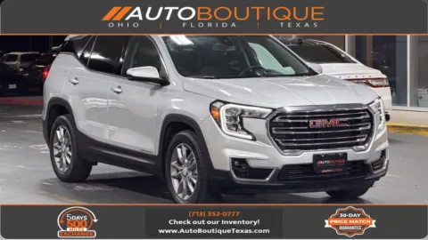 Silver 2022 GMC Terrain SLT for sale in Alvin, TX