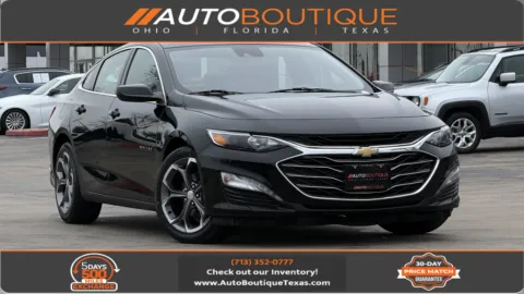 Black 2023 Chevrolet Malibu LT for sale in Alvin, TX