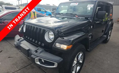 Black 2022 Jeep Wrangler Unlimited Sahara for sale in Alvin, TX