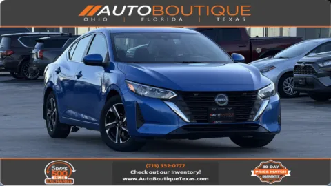 Blue 2024 Nissan Sentra SV for sale in Alvin, TX