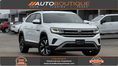 White 2020 Volkswagen Atlas Cross Sport 2.0T SE for sale in Alvin, TX