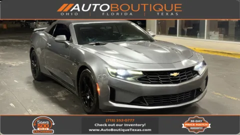 Gray 2020 Chevrolet Camaro 1LT for sale in Alvin, TX