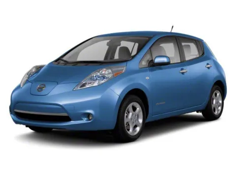 White 2012 Nissan LEAF SL for sale in Alvin, TX