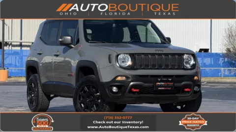 Gray 2021 Jeep Renegade Trailhawk for sale in Alvin, TX