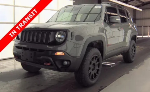 Gray 2021 Jeep Renegade Trailhawk for sale in Alvin, TX