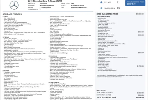 More photos of 2019 Mercedes-Benz E-Class E 300 at Auto Boutique Texas, TX