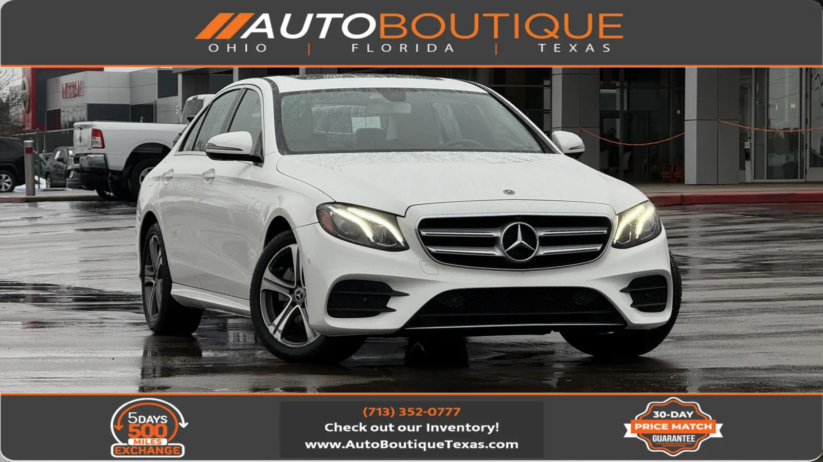 White 2019 Mercedes-Benz E-Class E 300 for sale in Alvin, TX