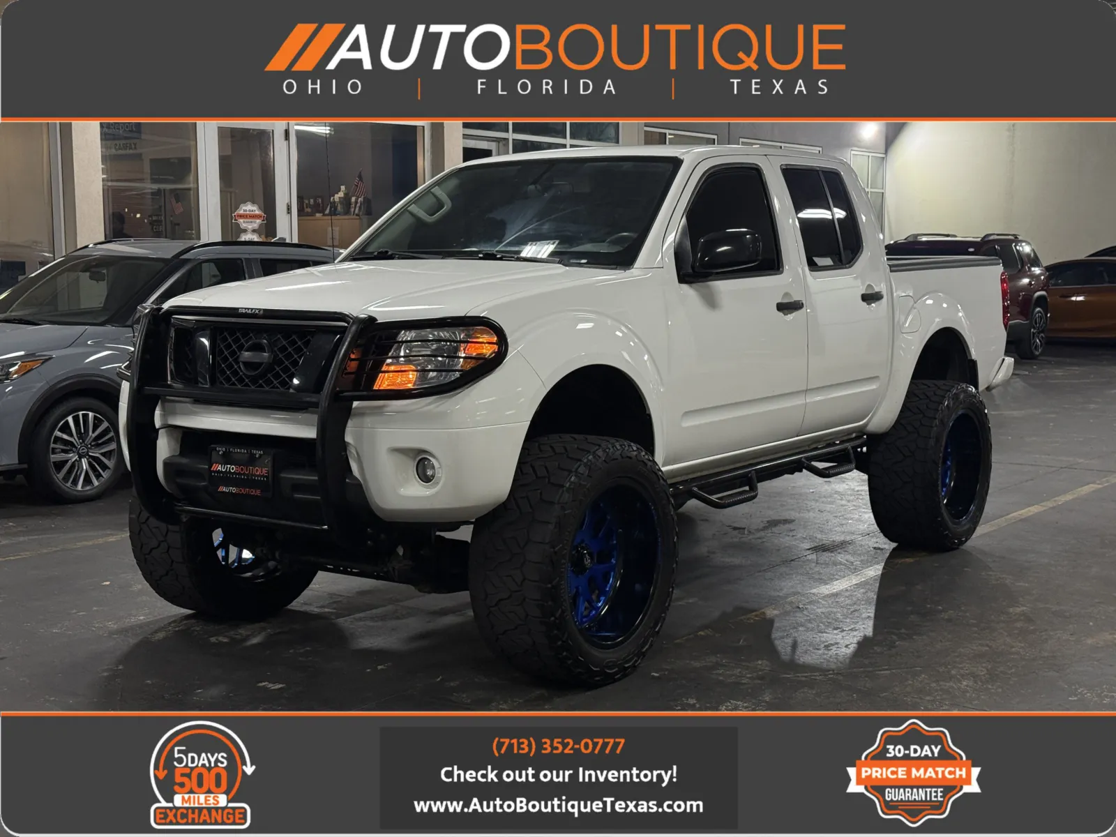 White 2019 Nissan Frontier SV for sale in Alvin, TX