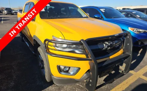Yellow 2018 Chevrolet Colorado 2WD Z71 for sale in Alvin, TX