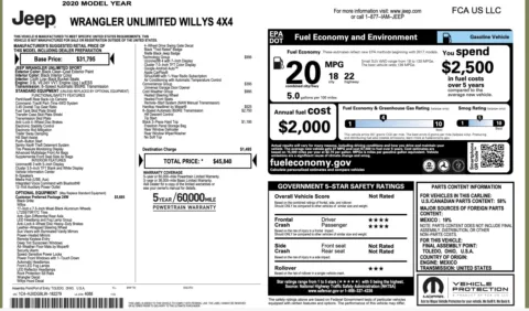 Photos of 2020 Jeep Wrangler Unlimited Willys for sale in Alvin, TX at Auto Boutique Texas