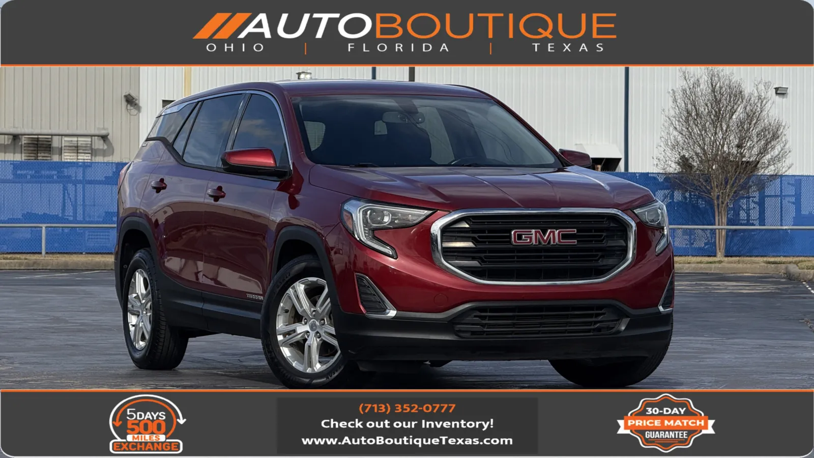 Red 2019 GMC Terrain SLE for sale in Alvin, TX