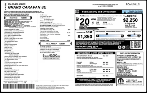 Photos of 2017 Dodge Grand Caravan SE for sale in Alvin, TX at Auto Boutique Texas