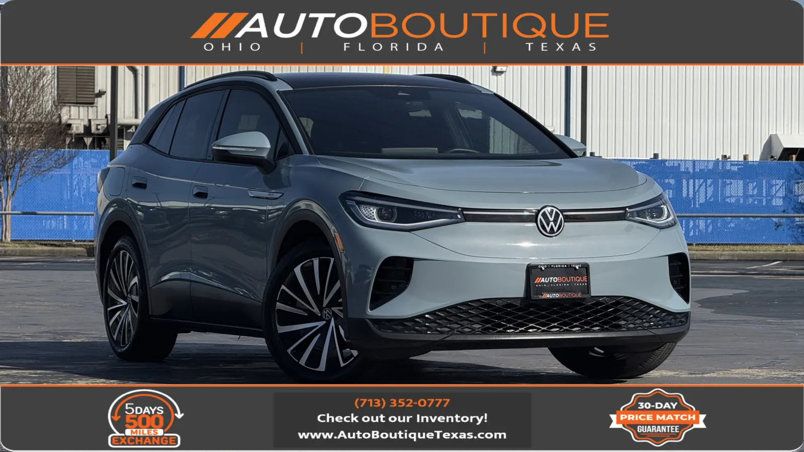 Blue 2024 Volkswagen ID.4 S for sale in Alvin, TX