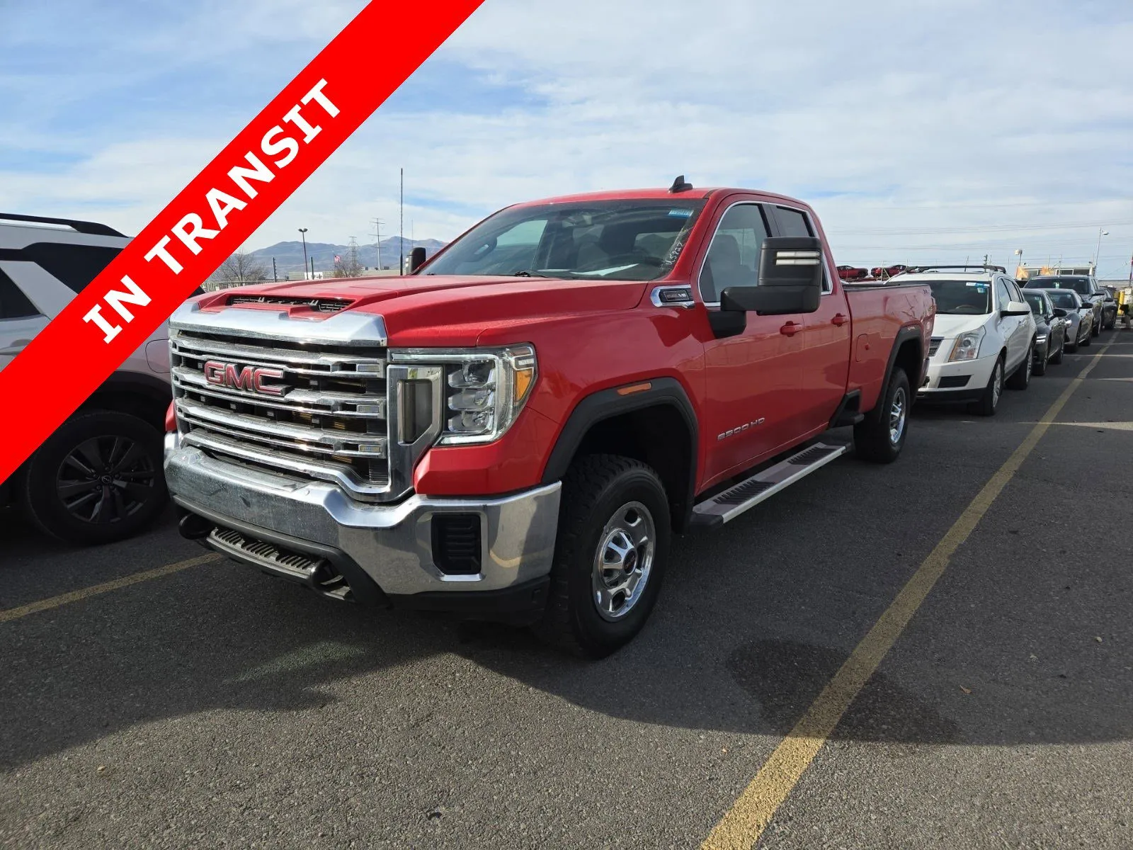 Red 2021 GMC Sierra 2500HD SLE for sale in Alvin, TX