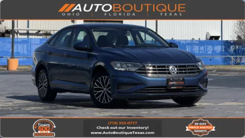 Blue 2021 Volkswagen Jetta SE for sale in Alvin, TX