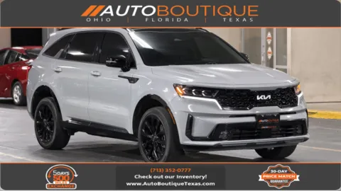 Gray 2022 Kia Sorento SX for sale in Alvin, TX