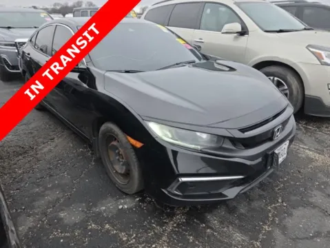Black 2019 Honda Civic Sedan LX for sale in Alvin, TX