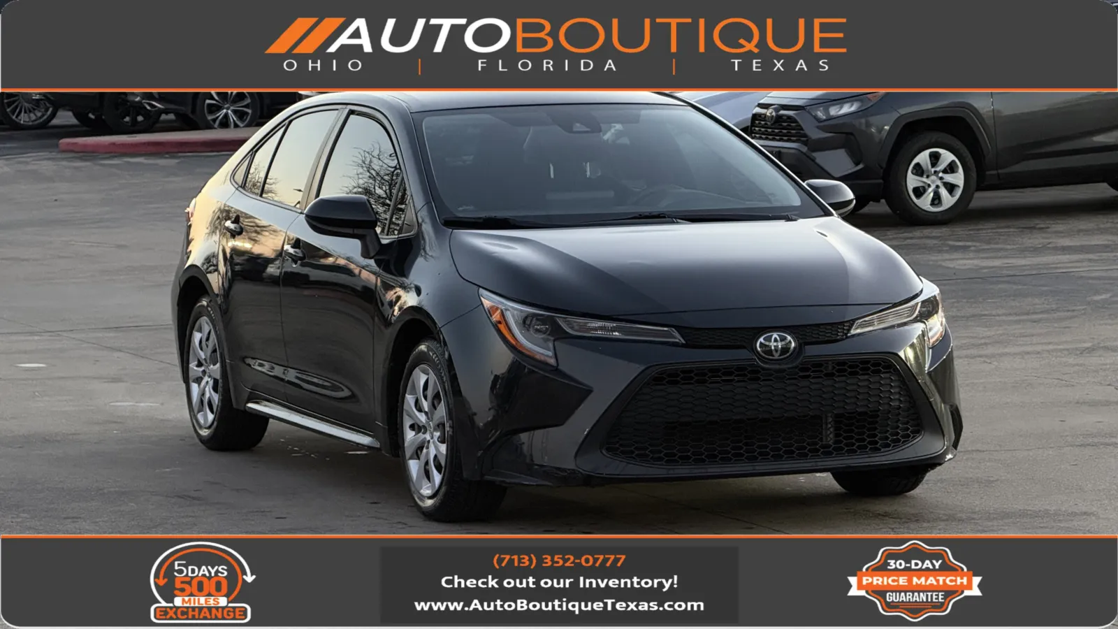 Black 2022 Toyota Corolla LE for sale in Alvin, TX