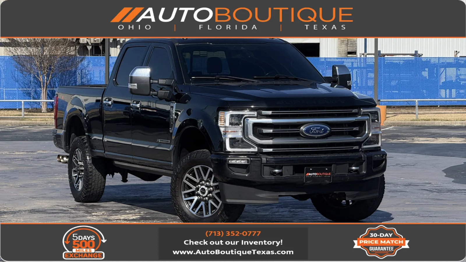 Black 2022 Ford Super Duty F-350 SRW Platinum for sale in Alvin, TX