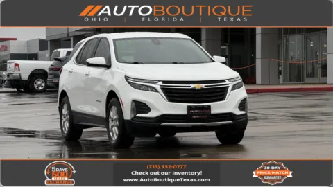 White 2023 Chevrolet Equinox LT for sale in Alvin, TX