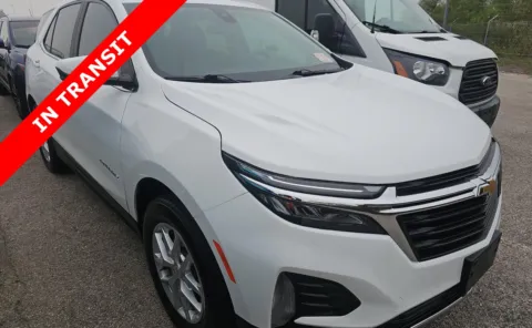 White 2023 Chevrolet Equinox LT for sale in Alvin, TX