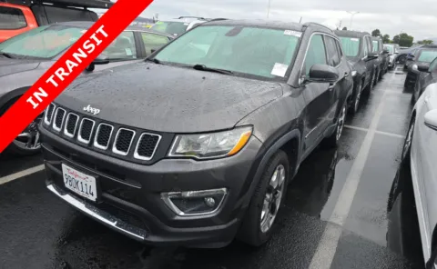 Gray 2020 Jeep Compass Limited for sale in Alvin, TX