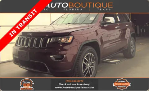 Red 2018 Jeep Grand Cherokee Limited for sale in Alvin, TX