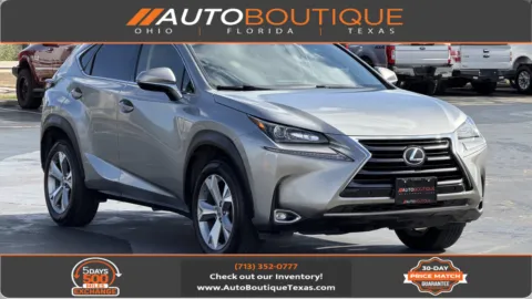 Silver 2017 Lexus NX Turbo for sale in Alvin, TX