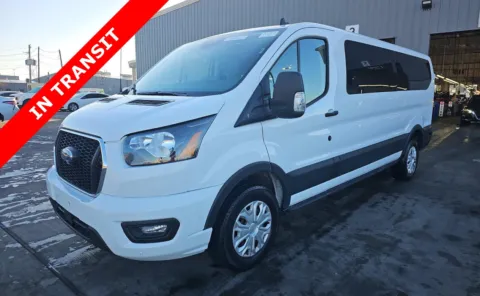 White 2024 Ford Transit Passenger Wagon XLT for sale in Alvin, TX
