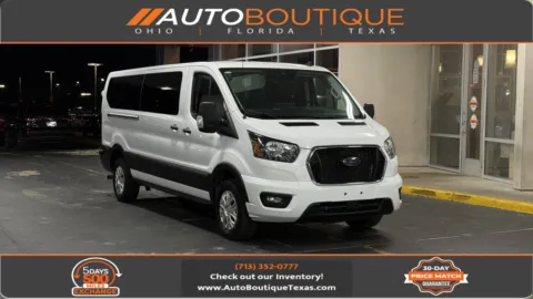 White 2024 Ford Transit Passenger Wagon XLT for sale in Alvin, TX