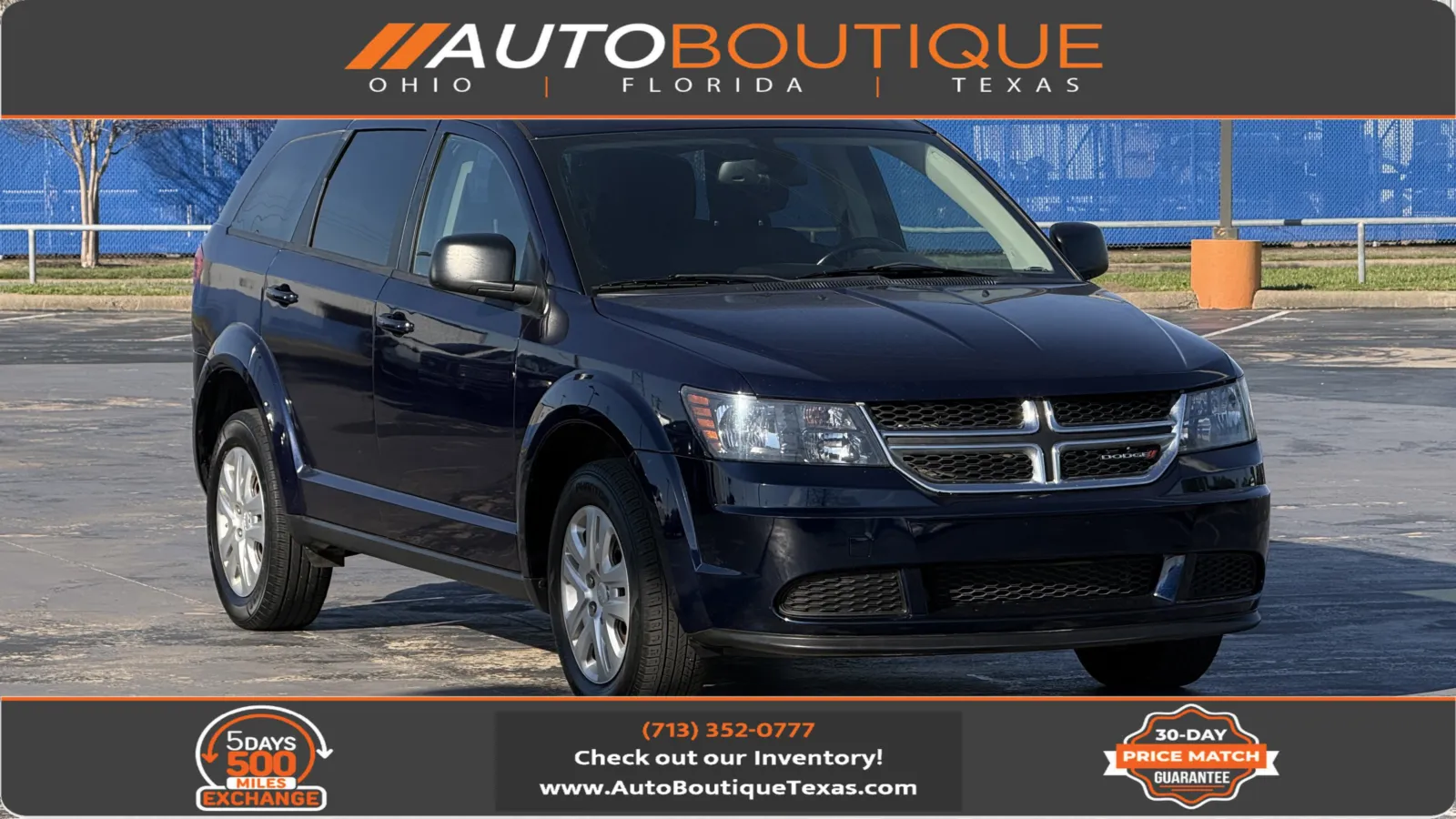 Blue 2020 Dodge Journey SE Value for sale in Alvin, TX