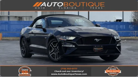 Black 2020 Ford Mustang GT Premium for sale in Alvin, TX