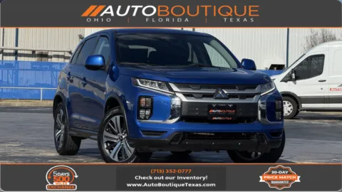 Blue 2021 Mitsubishi Outlander Sport S for sale in Alvin, TX
