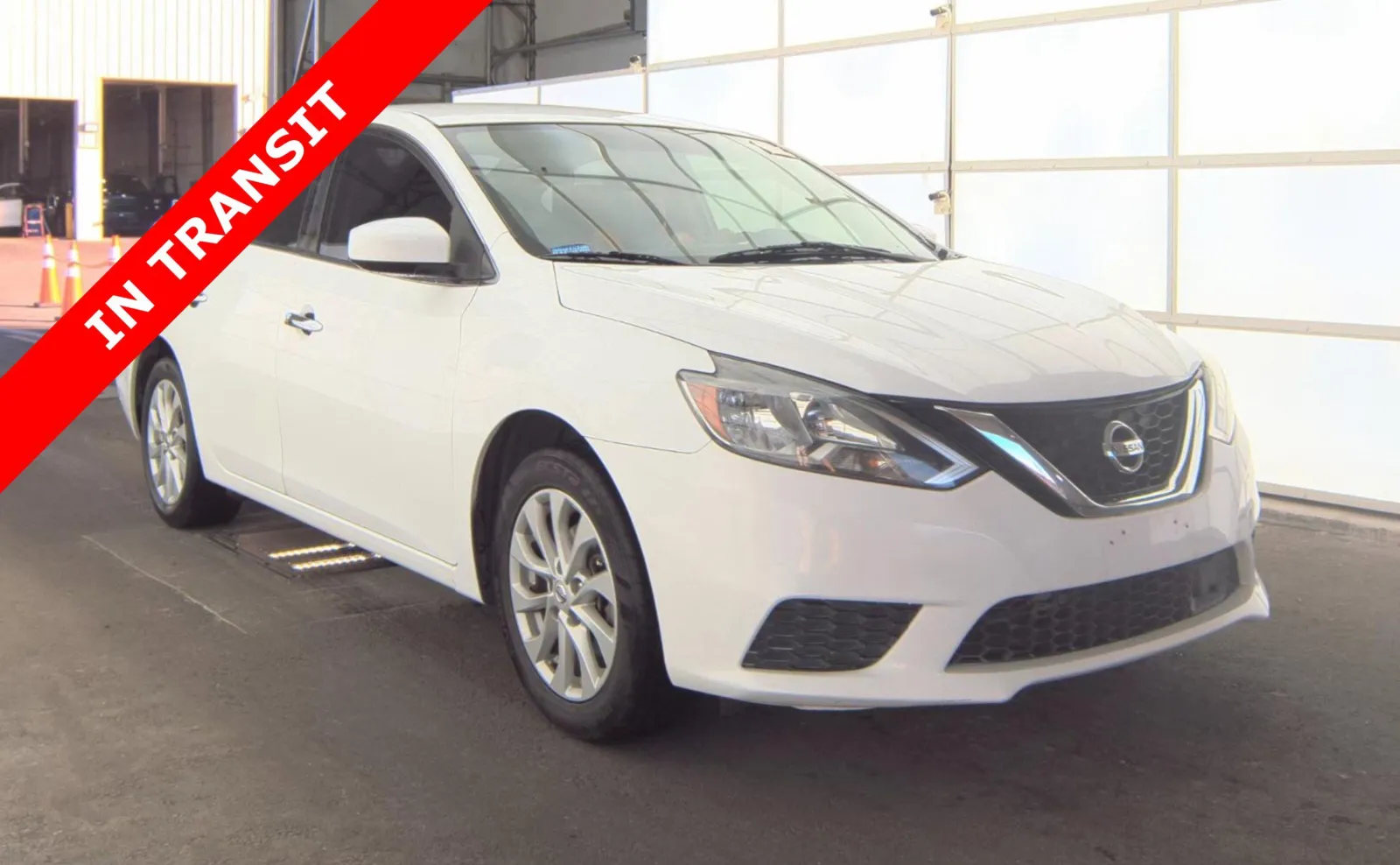 White 2019 Nissan Sentra SV for sale in Alvin, TX