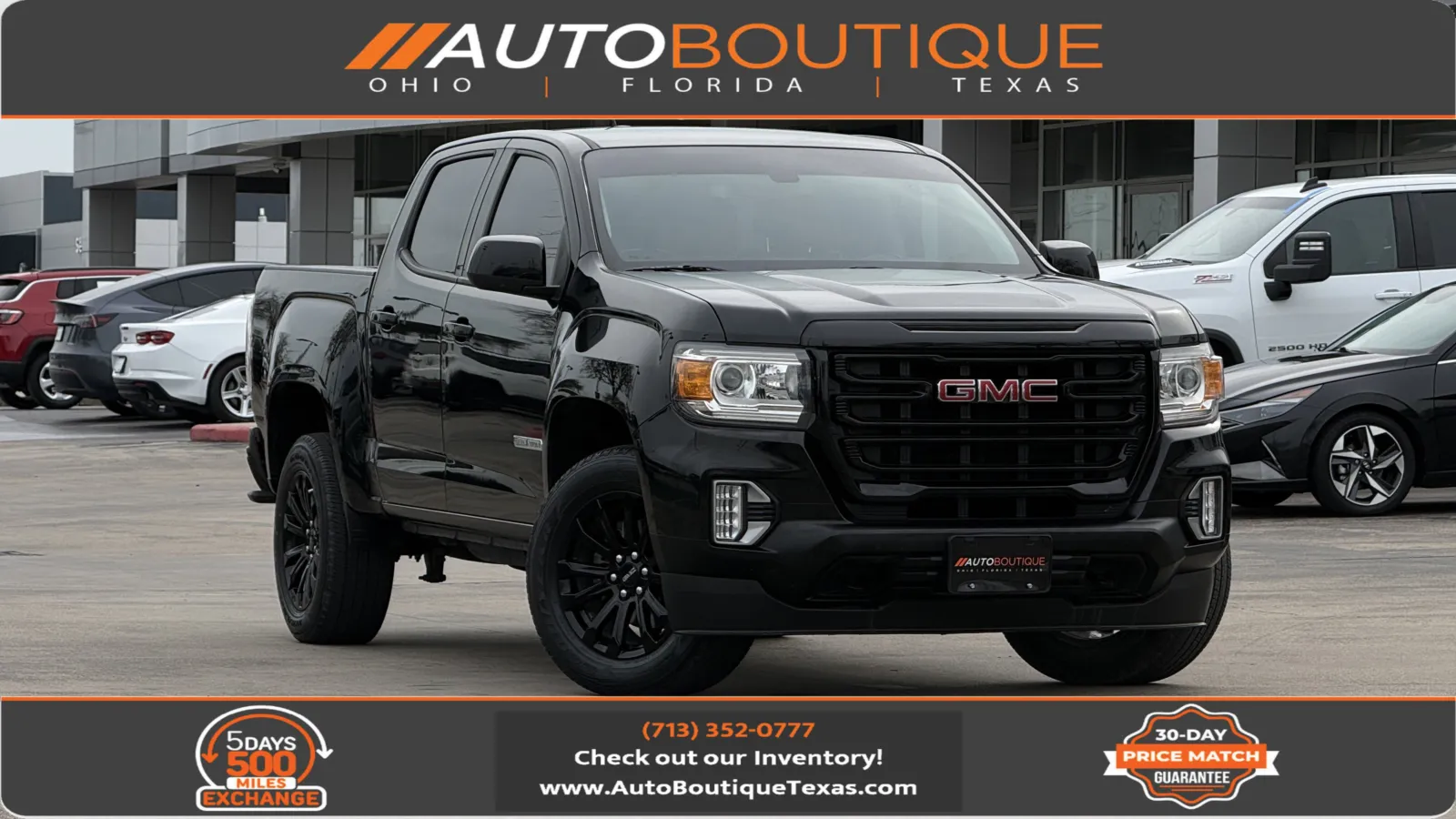 Black 2022 GMC Canyon 2WD Elevation for sale in Alvin, TX