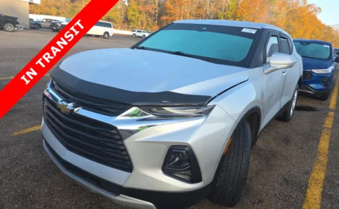 Silver 2021 Chevrolet Blazer LT for sale in Alvin, TX