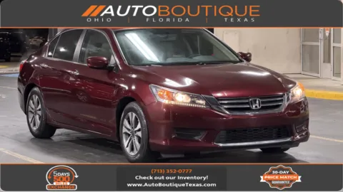 Red 2014 Honda Accord Sedan LX for sale in Alvin, TX
