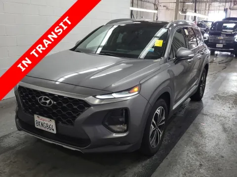 Gray 2019 Hyundai Santa Fe Limited for sale in Alvin, TX