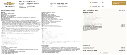 Photos of 2018 Chevrolet Malibu LS for sale in Alvin, TX at Auto Boutique Texas