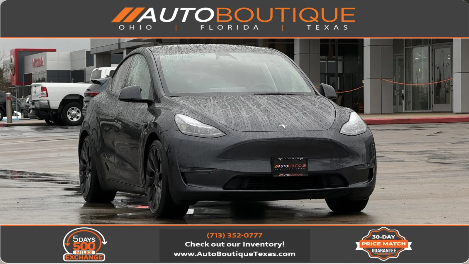 Gray 2025 TESLA MODEL Y Performance for sale in Alvin, TX