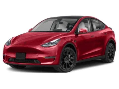 Gray 2025 TESLA MODEL Y Performance for sale in Alvin, TX