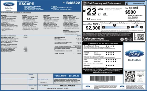 More photos of 2015 FORD ESCAPE TIT Titanium at Auto Boutique Texas, TX