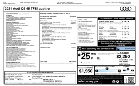 Photos of 2021 Audi Q5 Premium Plus for sale in Alvin, TX at Auto Boutique Texas