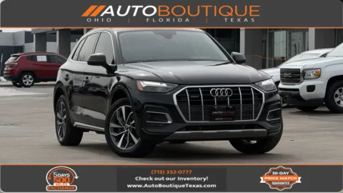 Black 2021 Audi Q5 Premium Plus for sale in Alvin, TX
