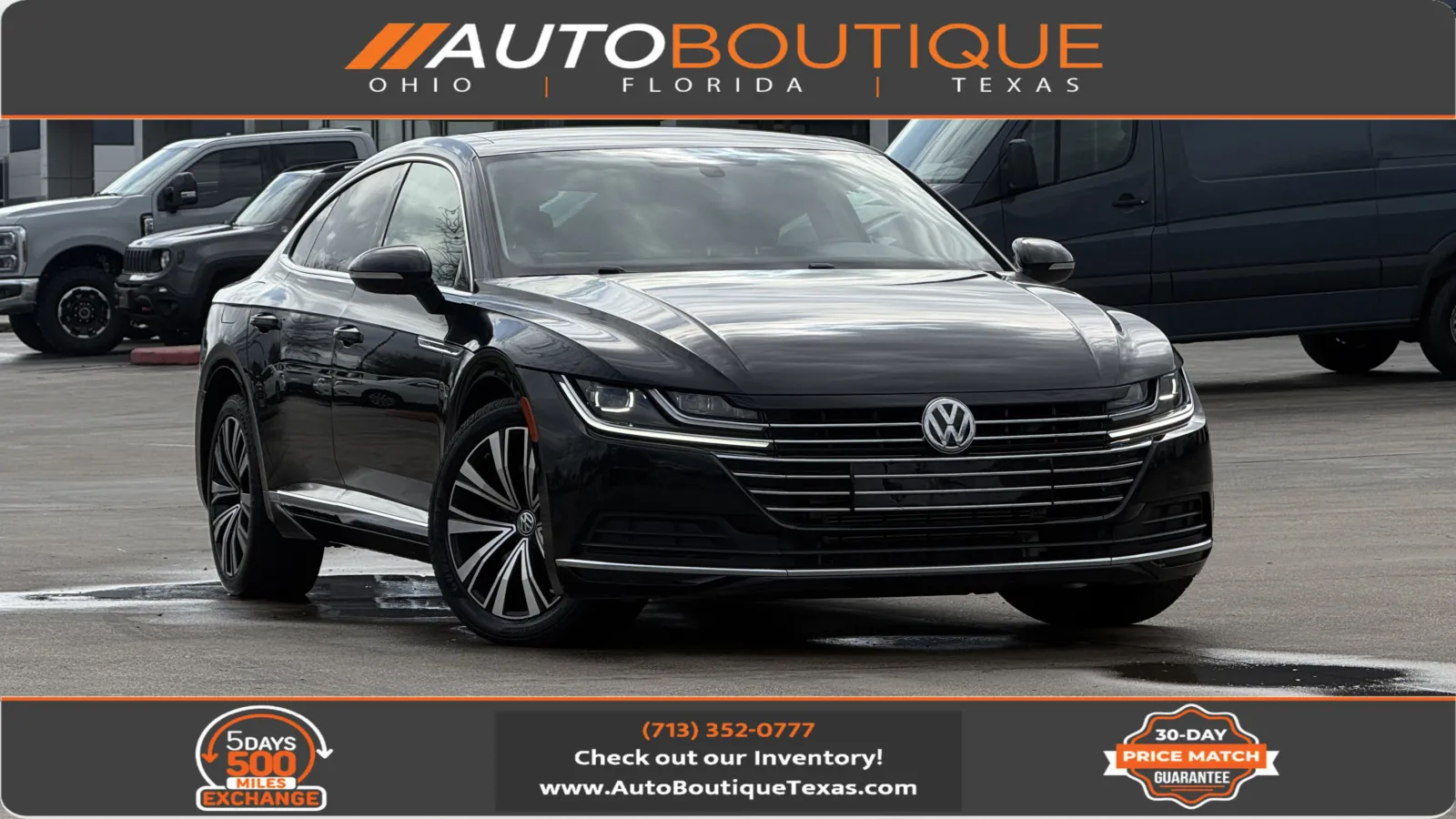 Black 2019 Volkswagen Arteon SEL for sale in Alvin, TX