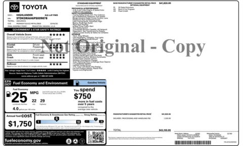 Photos of 2023 Toyota Highlander XLE for sale in Alvin, TX at Auto Boutique Texas