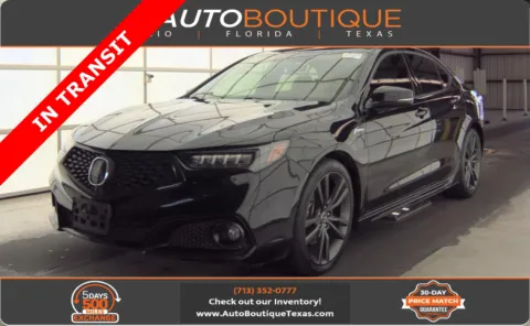 Black 2020 Acura TLX w Technology A-Spec Pkg for sale in Alvin, TX