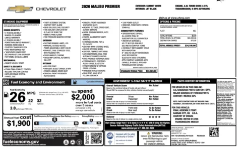 Photos of 2020 Chevrolet Malibu Premier for sale in Alvin, TX at Auto Boutique Texas