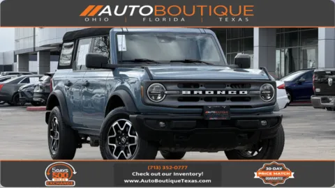 Blue 2023 Ford Bronco Big Bend for sale in Alvin, TX