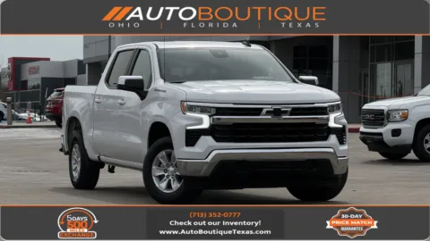 White 2023 Chevrolet Silverado 1500 LT for sale in Alvin, TX